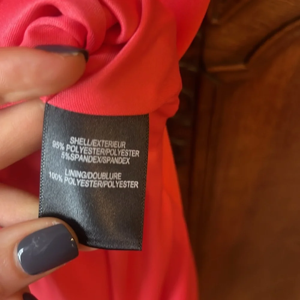 Belle Badgley Mischka Raya One Shoulder Draped Side Slit Maxi Dress - Picture 14 of 16